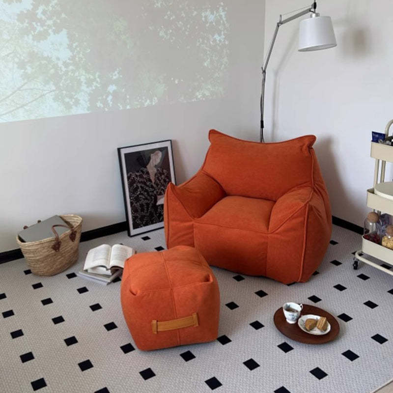 Nordic Little Devil Flannelette Sofa — Orange