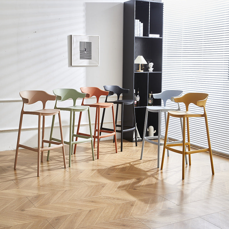 Nordic Macaron Waterproof Bar Stool