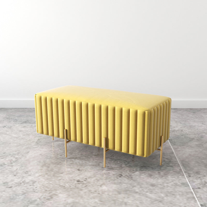 Nordic Iron Flannelette Footstool