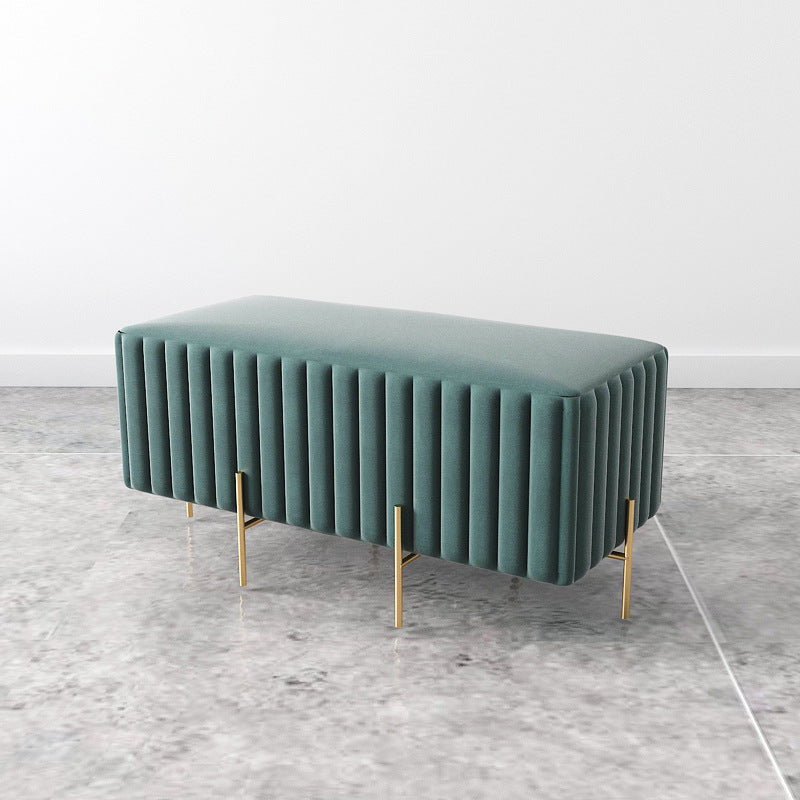 Nordic Iron Flannelette Footstool