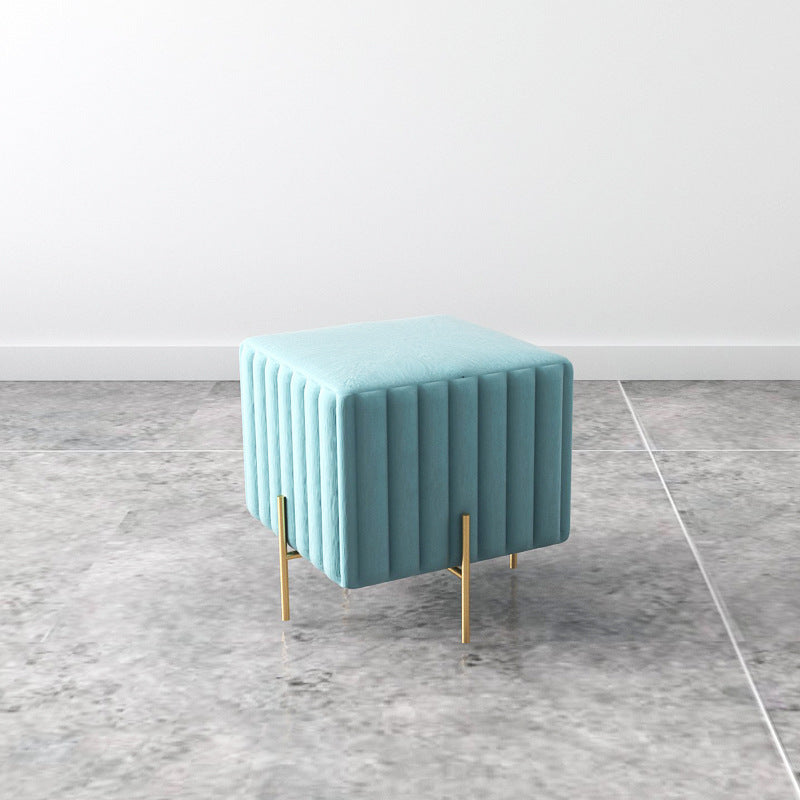 Nordic Iron Flannelette Footstool