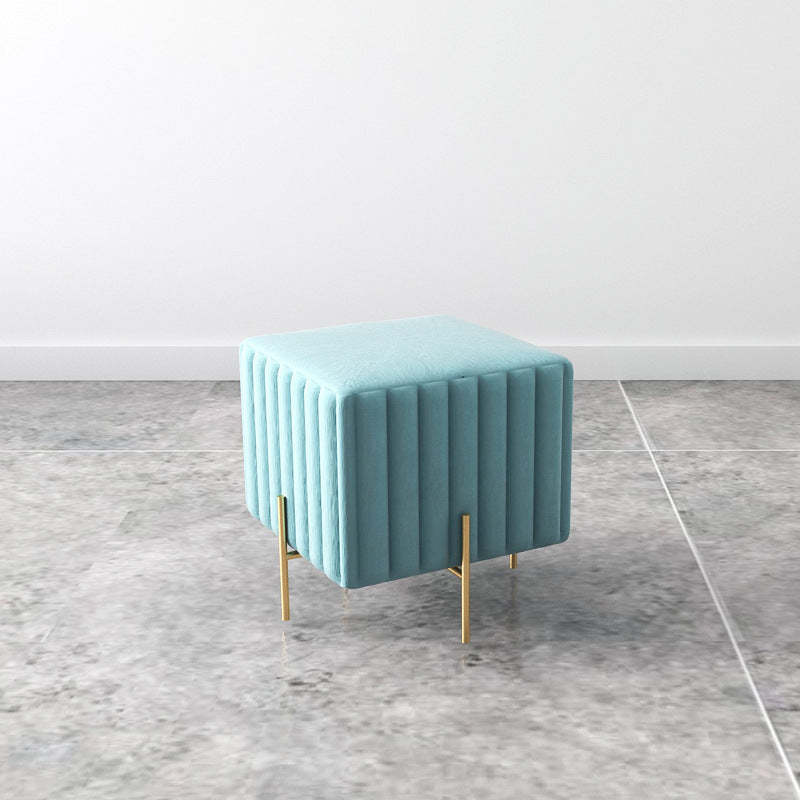 Nordic Iron Flannelette Footstool