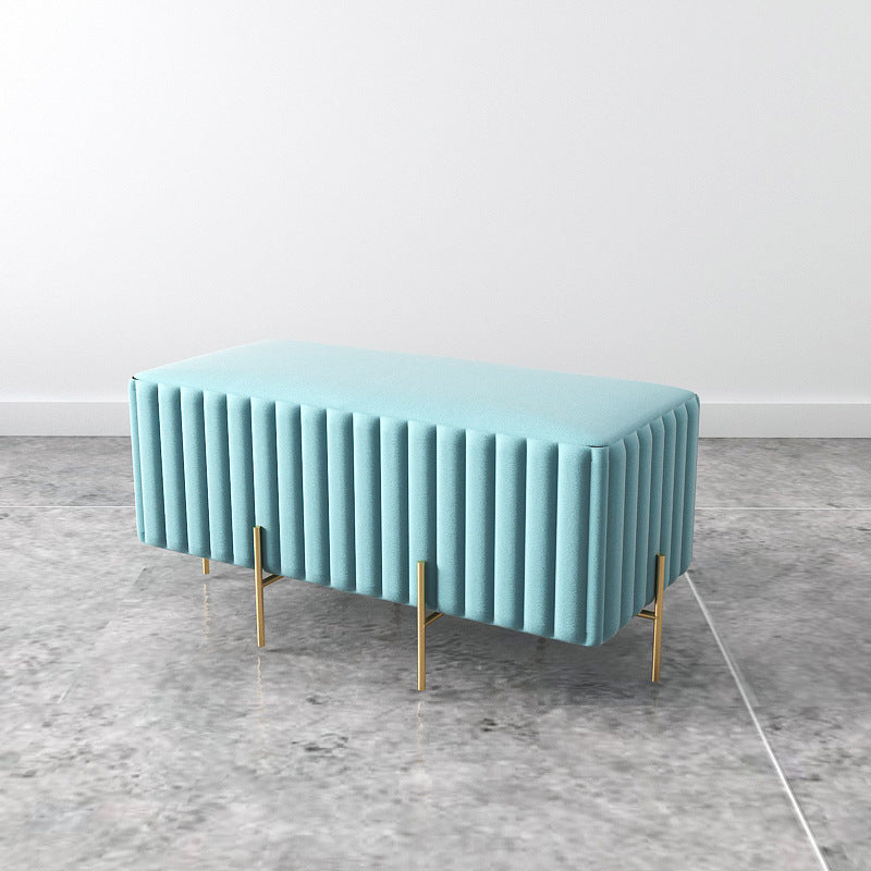 Nordic Iron Flannelette Footstool
