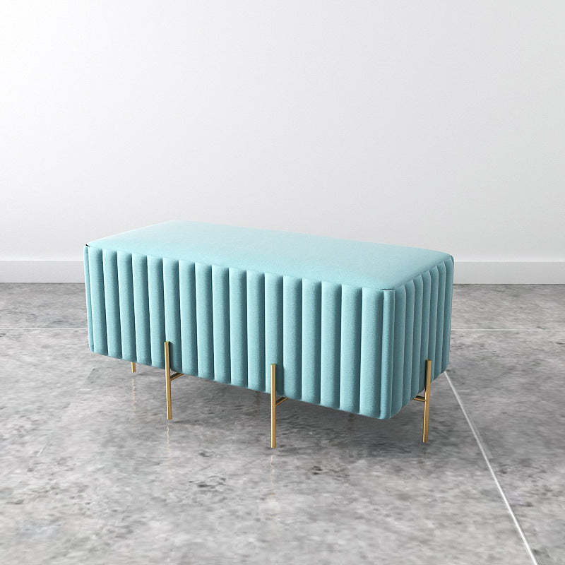 Nordic Iron Flannelette Footstool