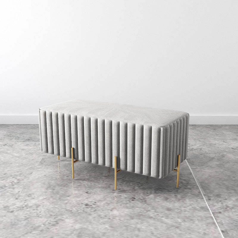 Nordic Iron Flannelette Footstool