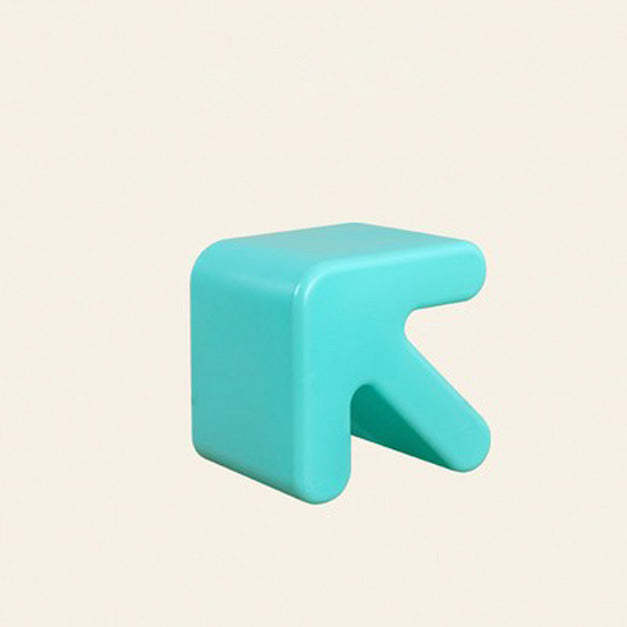 Arrow-Shape Footstool
