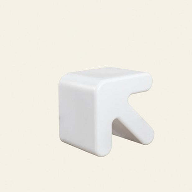 Arrow-Shape Footstool