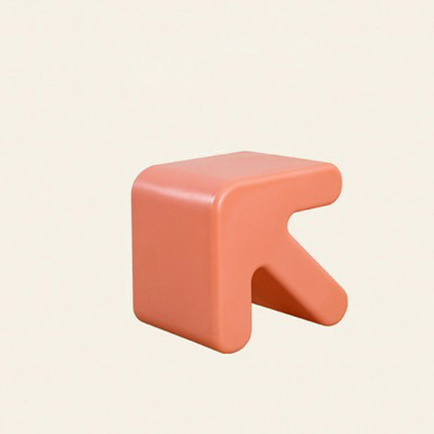Arrow-Shape Footstool