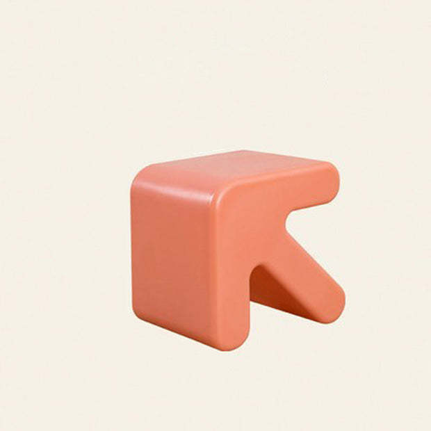 Arrow-Shape Footstool
