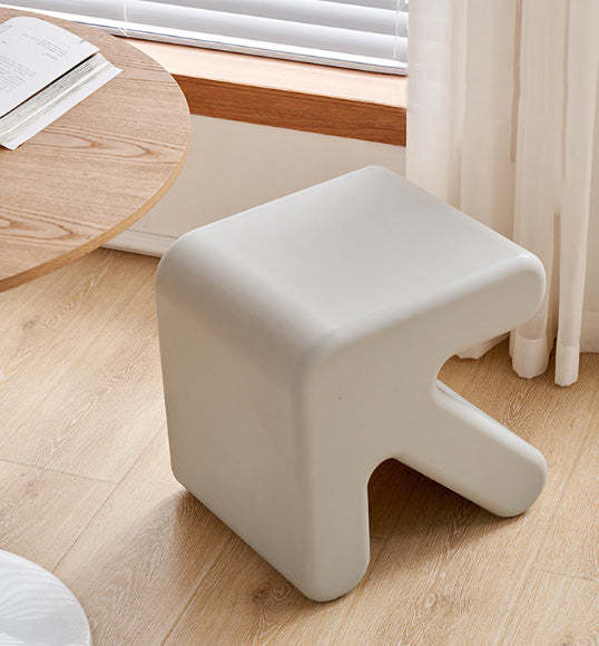 Arrow-Shape Footstool