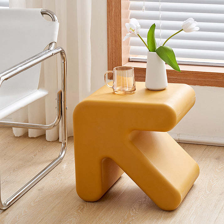 Arrow-Shape Footstool