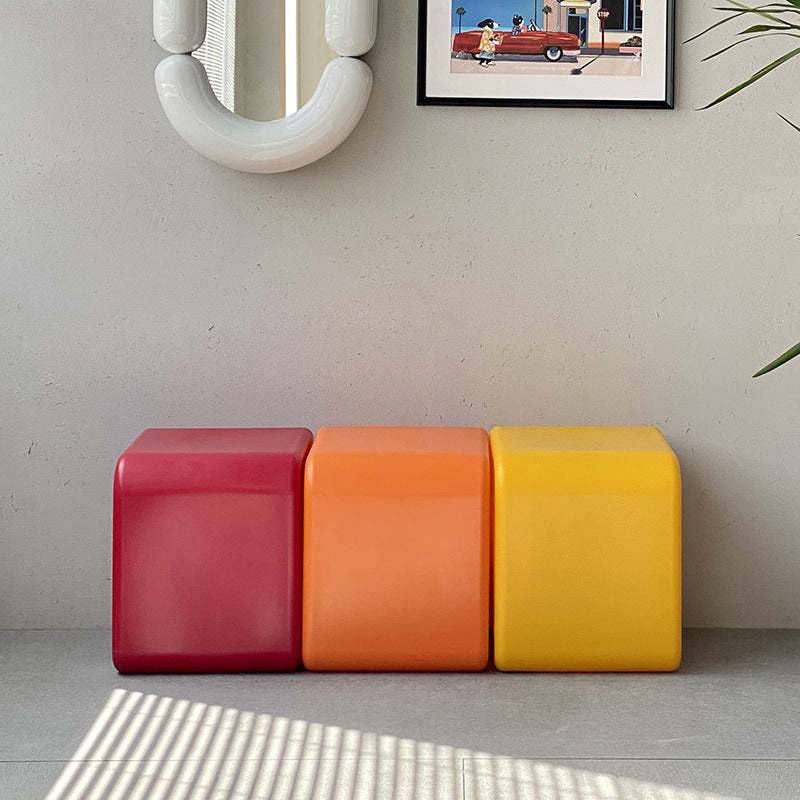 Arrow-Shape Footstool