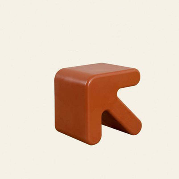 Arrow-Shape Footstool