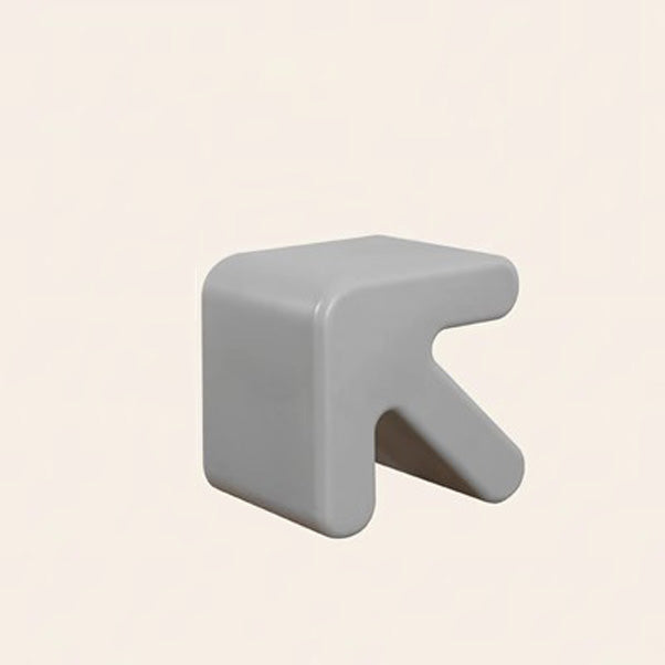 Arrow-Shape Footstool