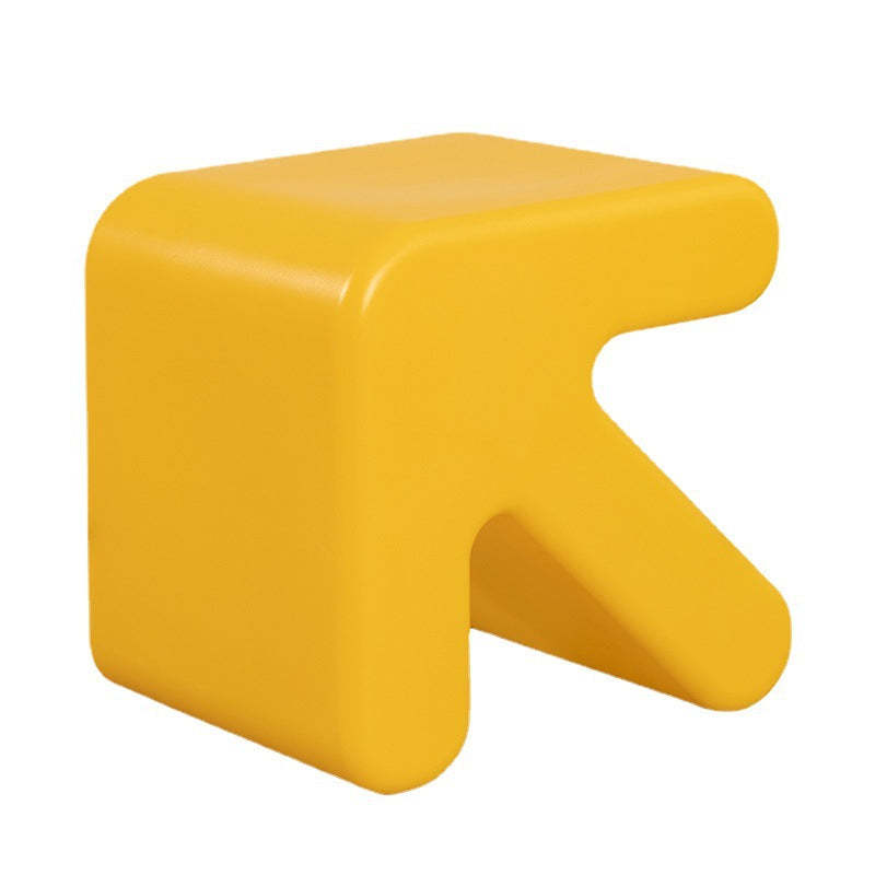 Arrow-Shape Footstool
