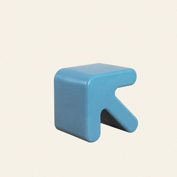 Arrow-Shape Footstool