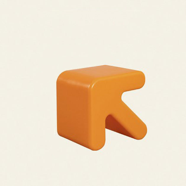 Arrow-Shape Footstool