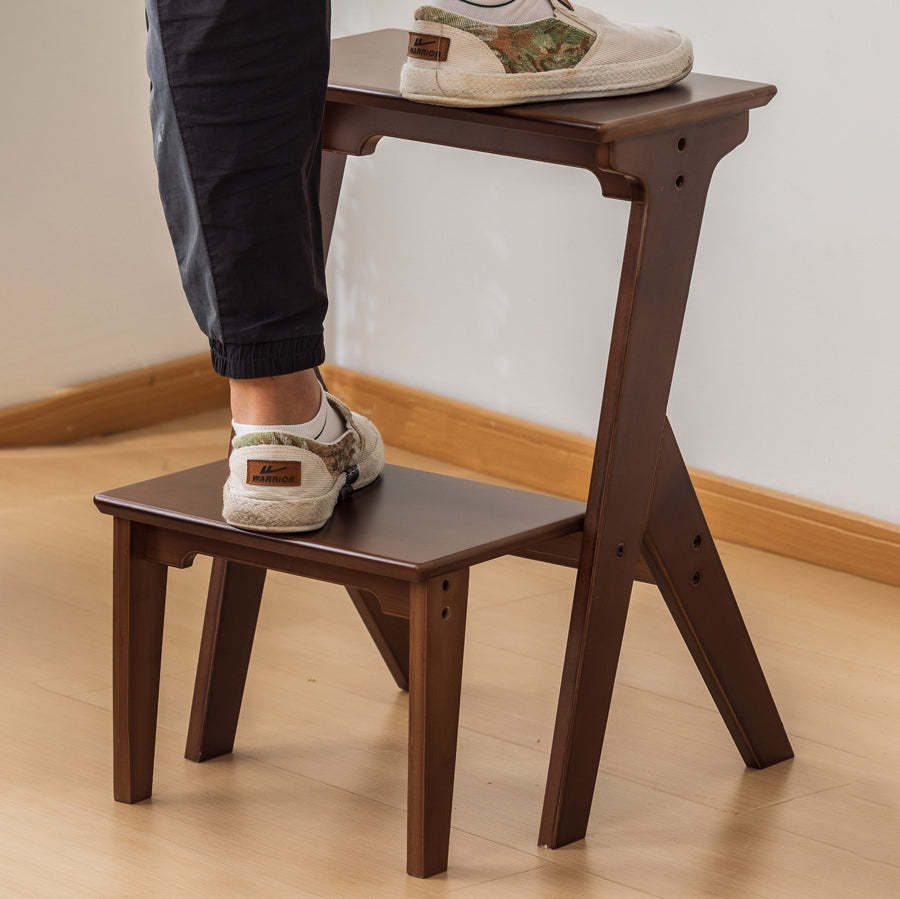 Ladder Foldable Backless Chair
