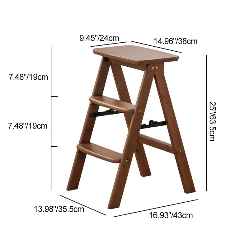 Ladder Foldable Backless Chair