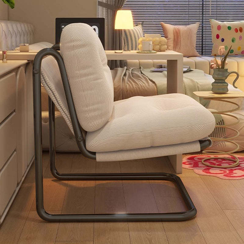 Nordic Corduroy Armless Sofa Backrest