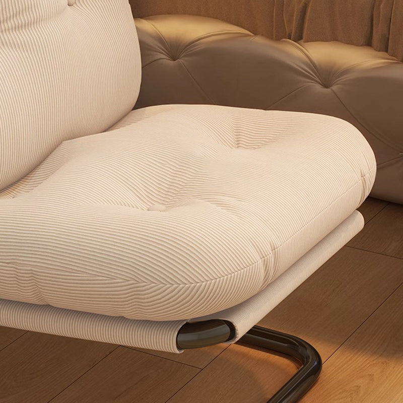 Nordic Corduroy Armless Sofa Backrest