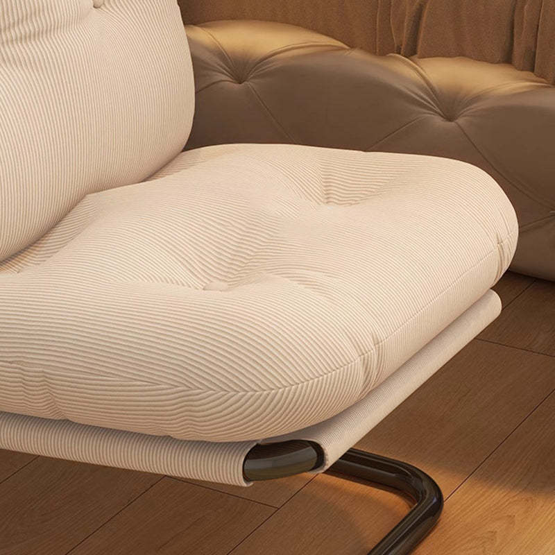 Nordic Corduroy Armless Sofa Backrest