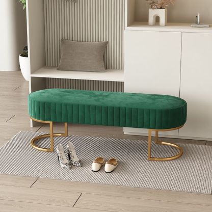 Nordic Flannelette Armless Bench