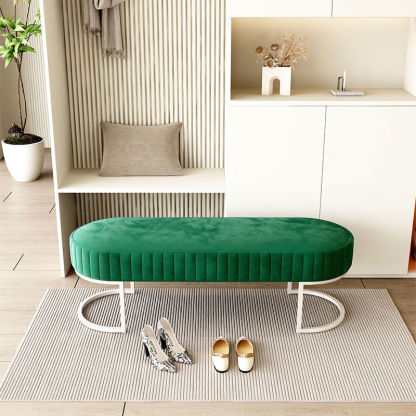 Nordic Flannelette Armless Bench