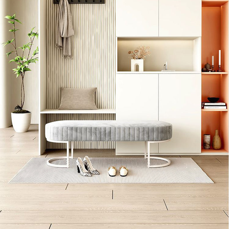 Nordic Flannelette Armless Bench