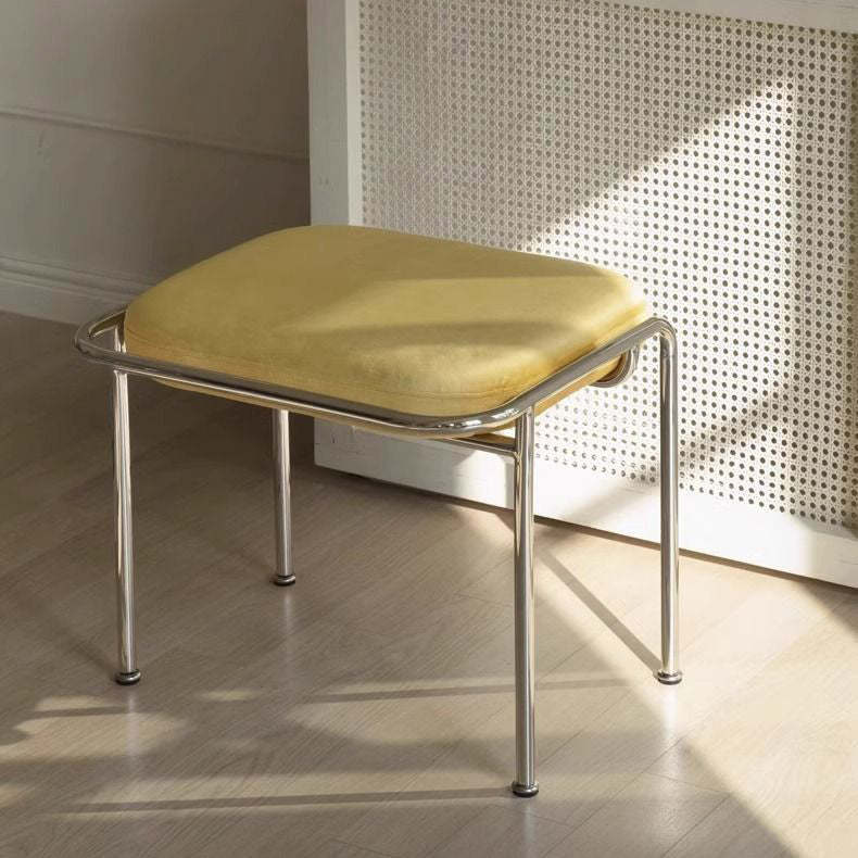Nordic Carbon Steel Vanity Stool