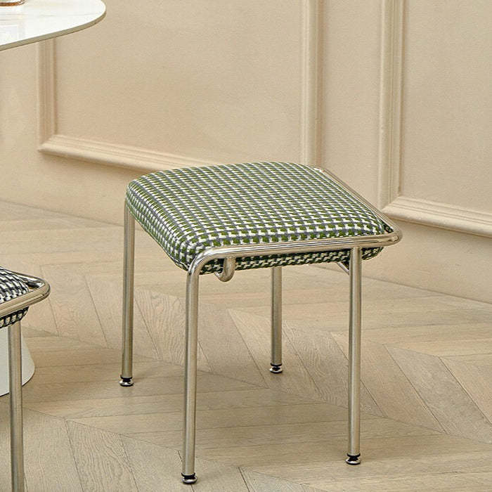 Nordic Carbon Steel Vanity Stool