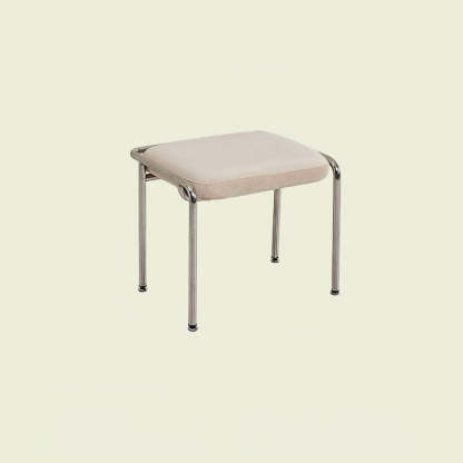 Nordic Carbon Steel Vanity Stool