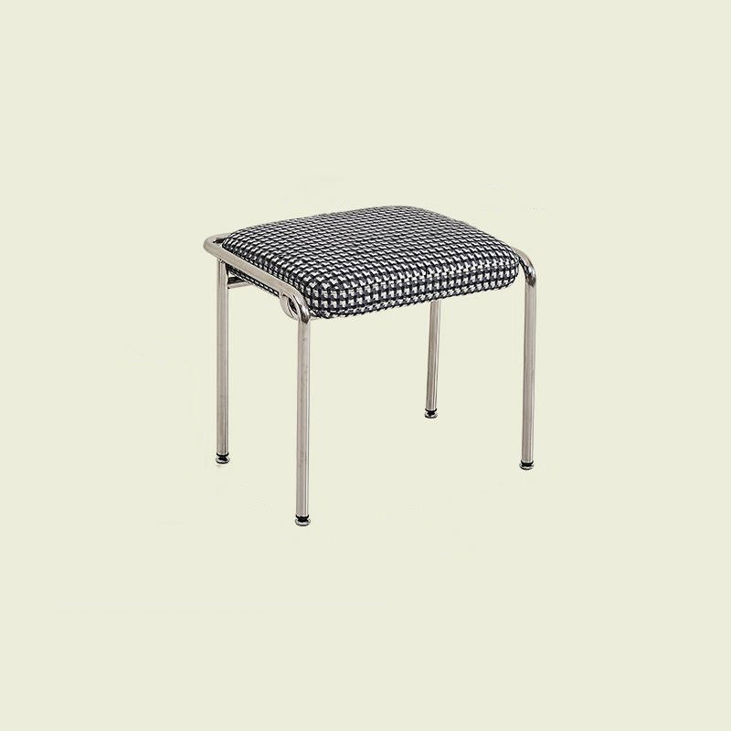 Nordic Carbon Steel Vanity Stool