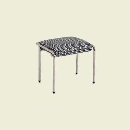 Nordic Carbon Steel Vanity Stool