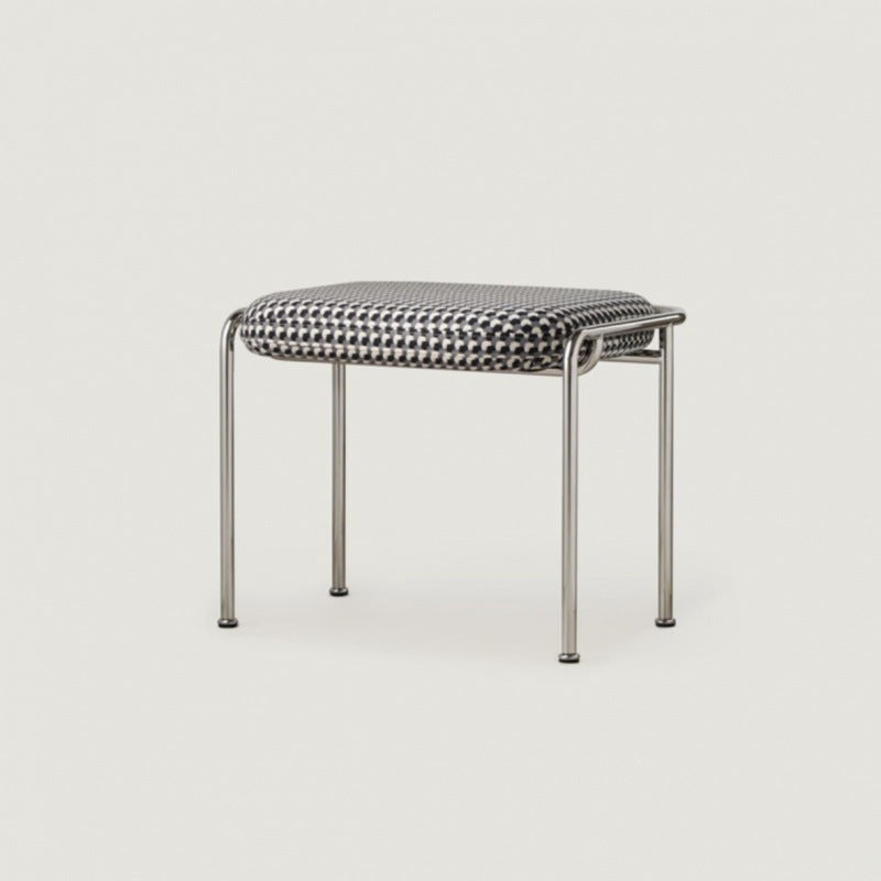 Nordic Carbon Steel Vanity Stool