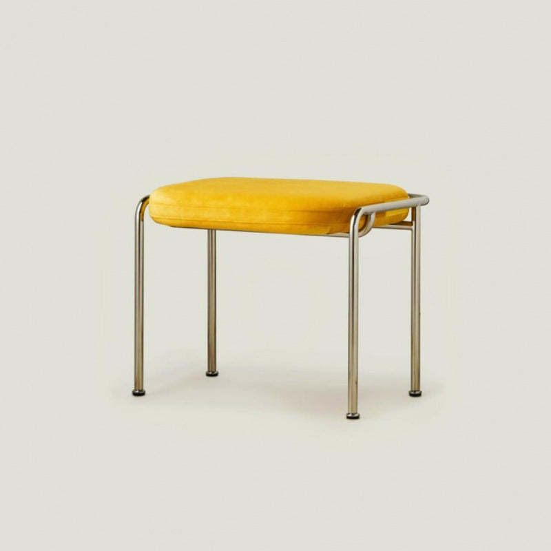 Nordic Carbon Steel Vanity Stool