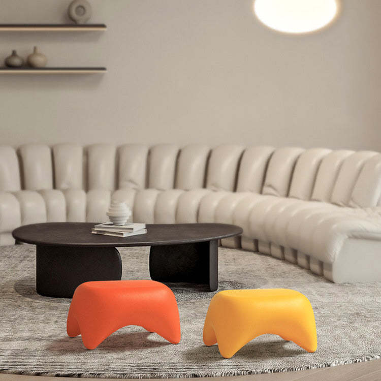 Nordic Trapezoid Kids Low Stool