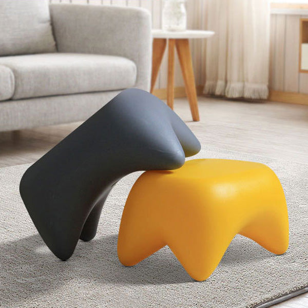 Nordic Trapezoid Kids Low Stool