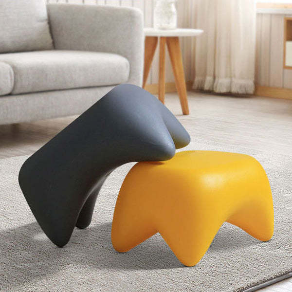 Nordic Trapezoid Kids Low Stool