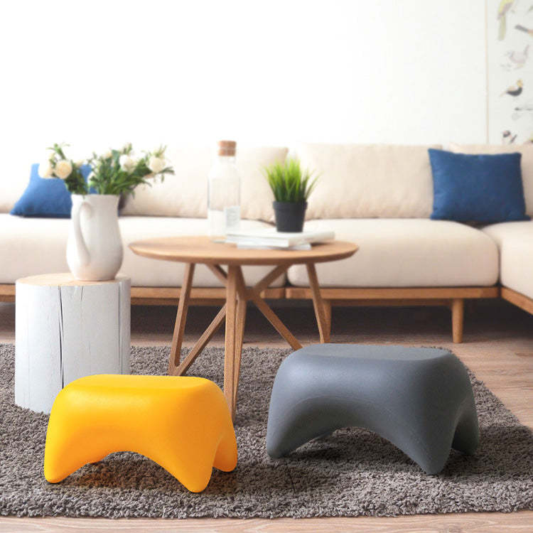 Nordic Trapezoid Kids Low Stool