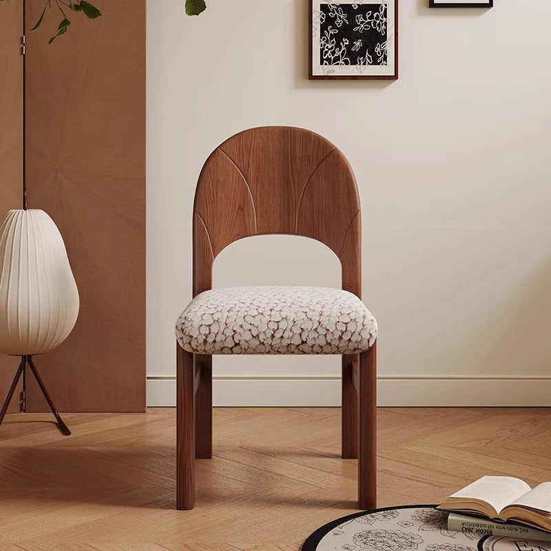 Lighom traditional arc ash natural dining chairs & benches