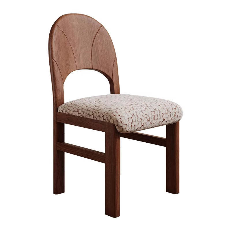 French Arc Jacquard Ash Dining Chair