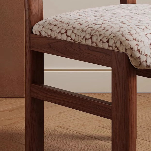 French Arc Jacquard Ash Dining Chair