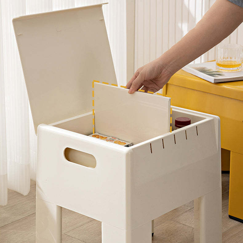Nordic Square Storage Footstool