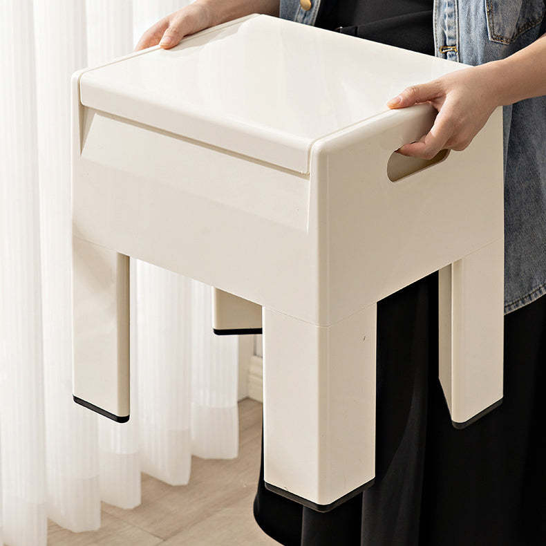 Nordic Square Storage Footstool