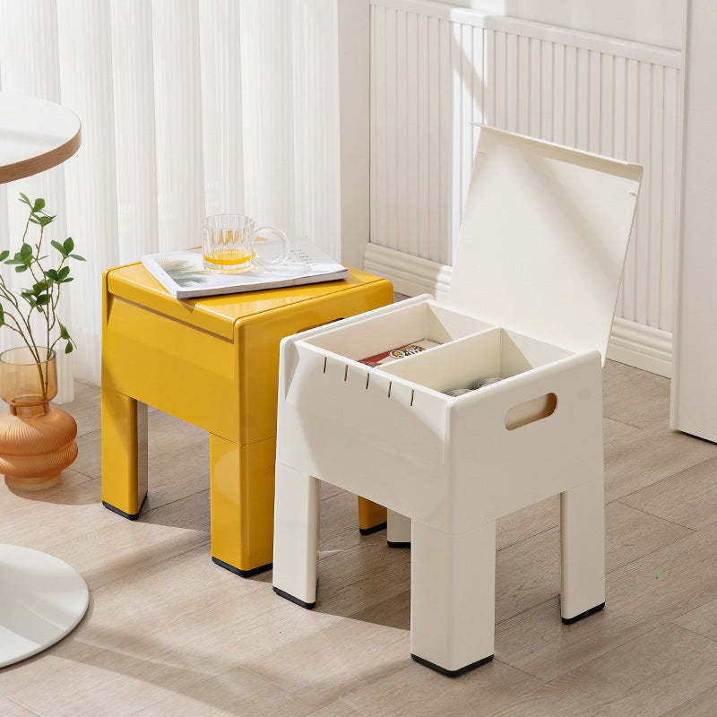 Nordic Square Storage Footstool