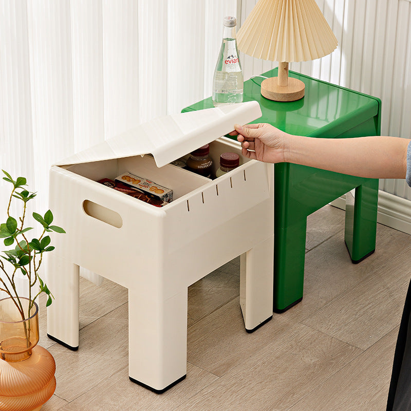 Nordic Square Storage Footstool