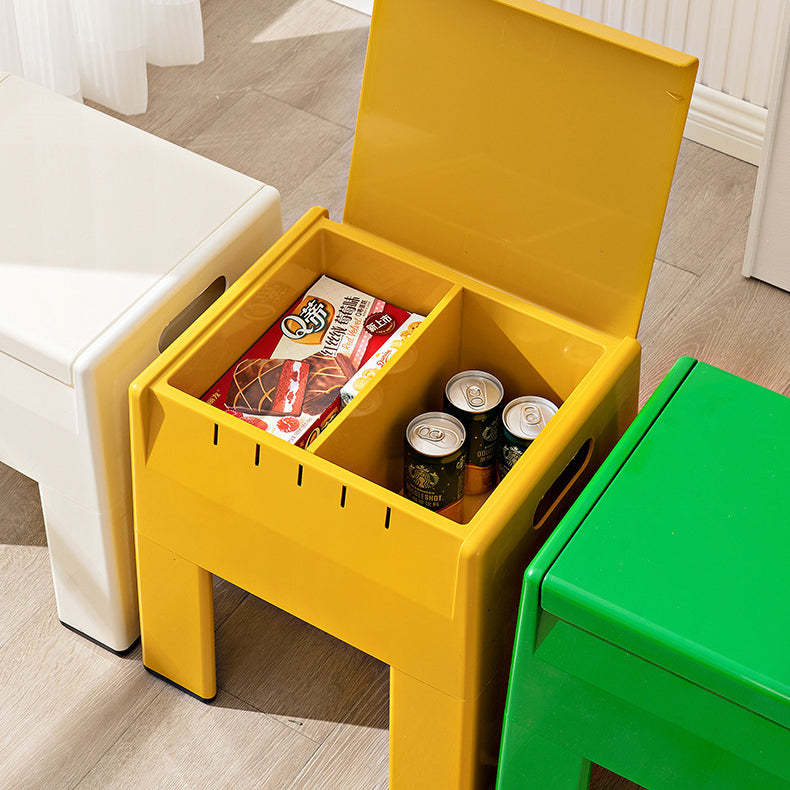 Nordic Square Storage Footstool