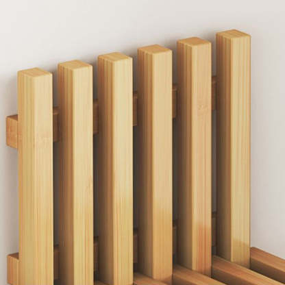 Contemporary Bamboo Wall-Mount Foldable Footstool