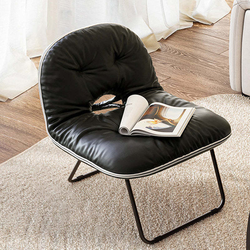 Nordic Foldable Leather Iron Sofa